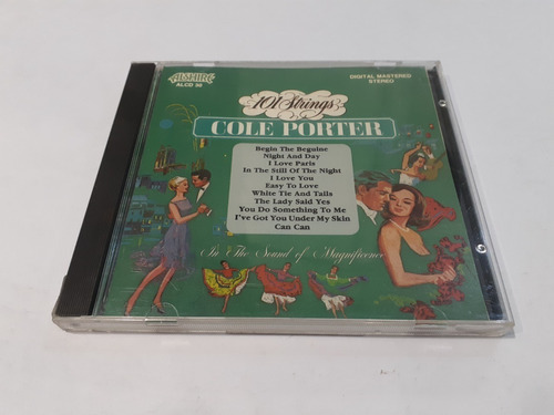 101 Strings, Cole Porter - Cd 1987 Usa Excelente 8/10 