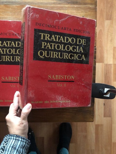 Sabiston. Tratado De Patologia Quirurgica. Vol 1 Y 2.  Mcgra