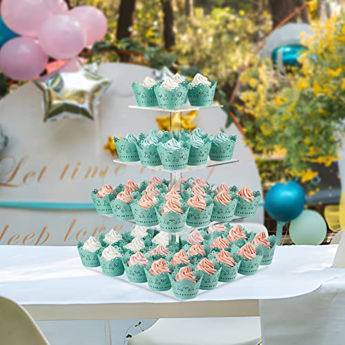 Soporte Para Cupcakes De Acrílico Soporte Transparente Para