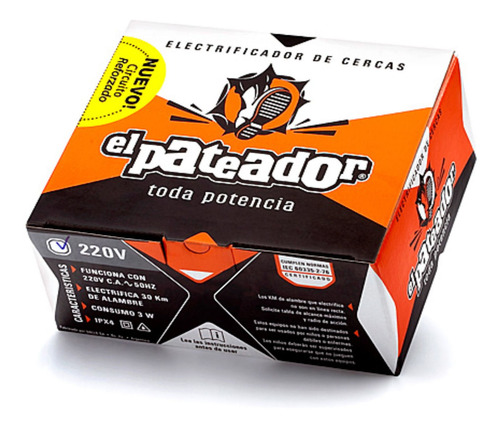Imagen 7 de 10 de El Pateador Para Cercos 12v 60km Valls Boyero Eléctrico