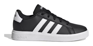 Tenis Casual adidas Grand Court 2.0 K Negro Para Junior