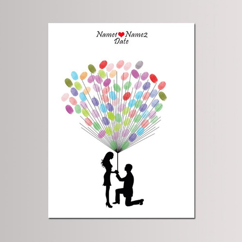 Libro De Invitados De Boda Diy Patrón De Novio Y Novia Huell