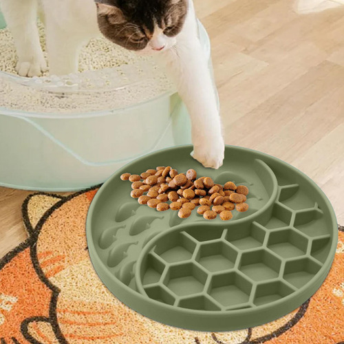 Tazón De Comida Para Perros De Alimentación Lenta Tazón De C