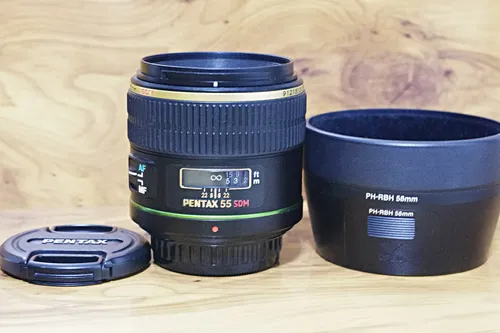 Pentax Da Smc Sdm 55mm 1.4 - Excelente | Frete grátis