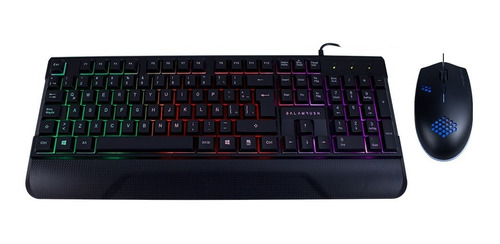 Balam Rush Kit Teclado + Mouse Usb Led 7 Modos Nuevo Ktx50