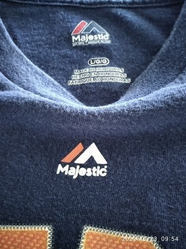 Imagen 7 de 8 de Camiseta Majestic Astros- Houston José Altuve 27 Beisbol Mlb