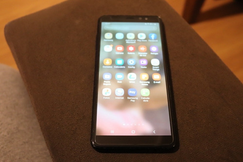 Celular Samsung A8 Plus A730 64gb 4gb Ram 4m Pixel Preto