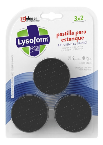 Pastillas Inodoros (40 Grs X 3) - Lysoform