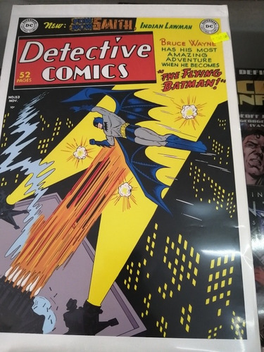 Cartel Detective Cómics Enmarcado Tipo Bastidor 3