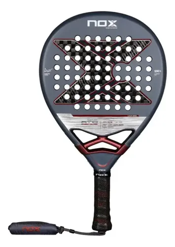Raquete De Padel At10 Genius 12k 2025 Nox Cinza-escuro | MercadoLivre