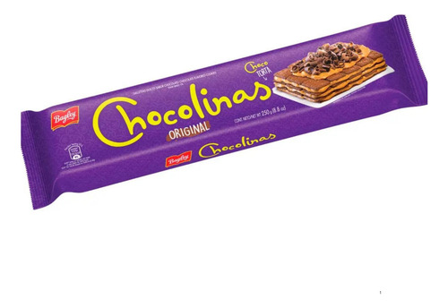Galletitas Chocolinas De 250g Caja X 25un