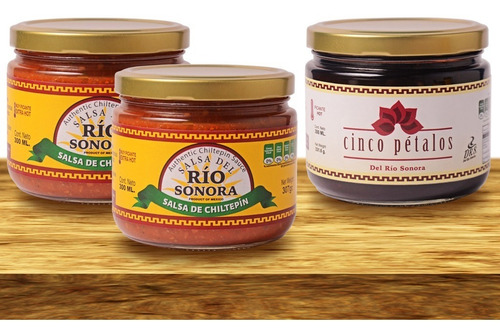 Kit#2 De Salsas Del Río Sonora