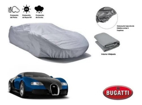 Cubierta Funda Cubreauto Afelpada Bugatti Veyron 2013