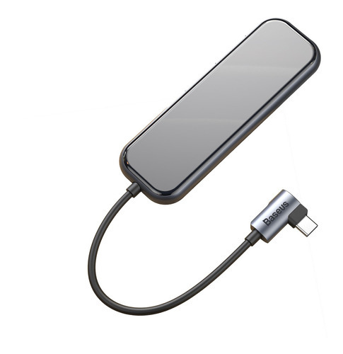 Hub Adaptador Tipo-c A 3 Usb3.0+hd4k+pd Gris Baseus