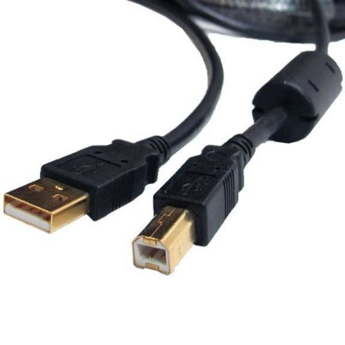 Cable Usb 2.0 Para Impresora Con Ferrite 6.5 Metros