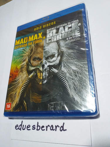 Mad Max Estrada Da Fúria Blu-ray Duplo Nacional Lacrado