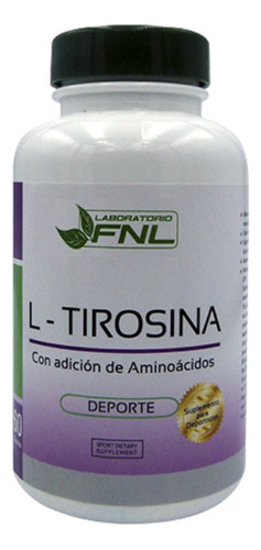 L- Tirosina Fnl 60 Capsulas 500mg Dietafitness