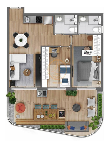 Apartamento Com 3 Dormitório(s) Localizado(a) No Bairro Centro Em São Paulo / São Paulo - 6237:911595