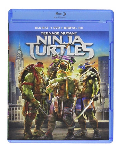 Blu-ray + Dvd Tortugas Ninja / Teenage Mutant N Turtles 2014