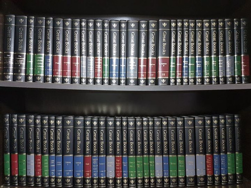 Coleção Great Books Of The Western World - 60 Volumes - R$ 6.999,9