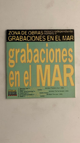 Cd Grabaciones En El Mar - Siesta Records / Zona De Obras  