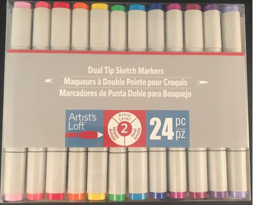 Artist's Loft - Marcadores De Punta Doble (24 Colores)