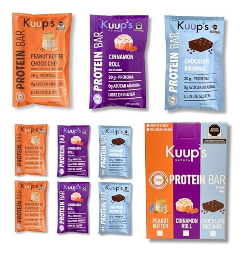 Kuups Protein Bar Mix 10pack