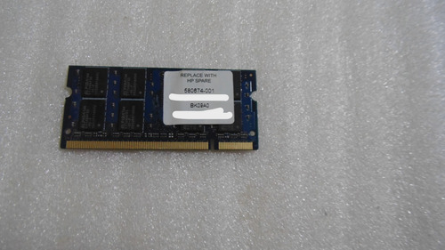 Memória Para Notebook Hp Dm3-1035dx Elpida 2gb Ddr2 800mhz (Usado)