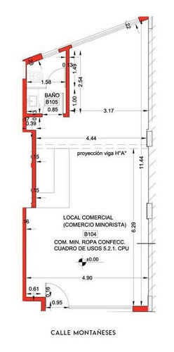 Imagen 3 de 3 de Departamento - Belgrano Barrancas