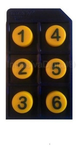 Imagem 1 de 2 de Alfa Braille Aprendizado E Treinamento Para Deficientes