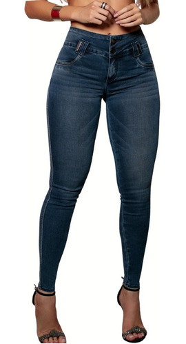 Imagem 1 de 10 de Calça Pitbull Pit Bull Jeans Feminina C/ Bojo Modela Bumbum