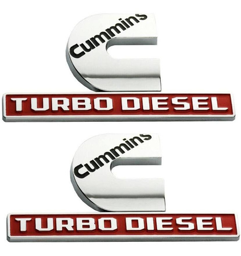 Emblemas Cummins Turbo Diesel