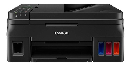 Imagen 1 de 4 de Impresora a color multifunción Canon Pixma G4110 con wifi negra 100V/240V