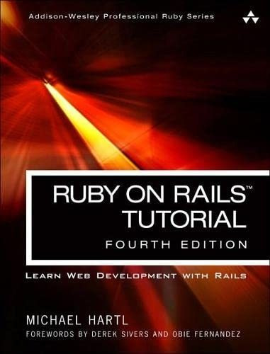 Book : Ruby On Rails Tutorial Learn Web Development With...