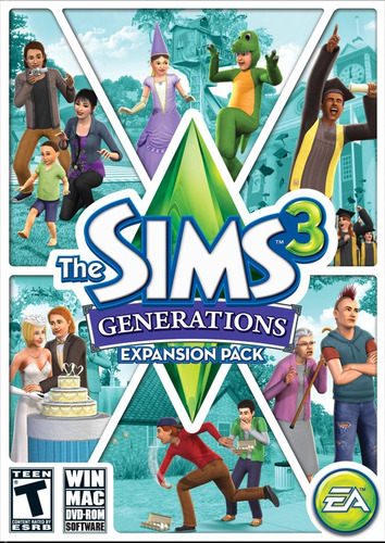 Win/mac - The Sims 3 Generations - Físico Original U