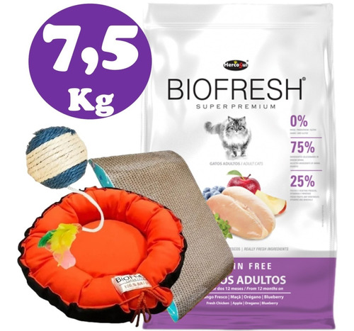 Biofresh Gato Adulto 7.5 Kg + Regalo