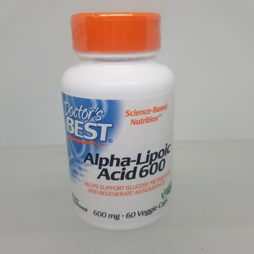 Alpha Lipoic 600mg - 60 Cap. Doctor Best