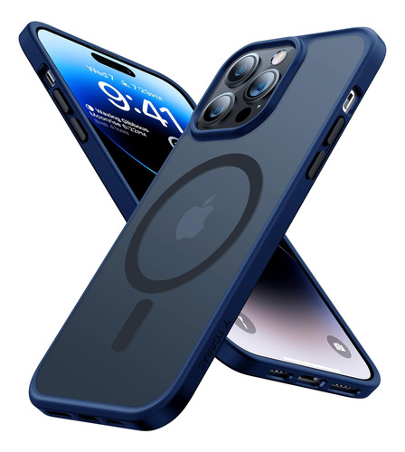 Funda Torras Para iPhone 14 Pro Max Mag Navy