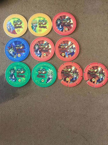 Tazo Yu Gi Uh Magic Tazos !!! Leia Abaixo (Usado)