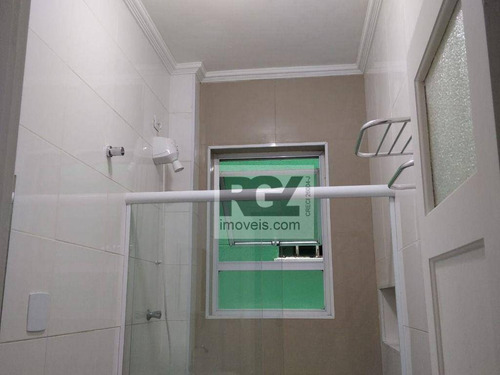 Imagem 20 de 25 de Kitnet Com 1 Dormitório À Venda, 25 M² Por R$ 210.000,00 - José Menino - Santos/sp - Kn0137