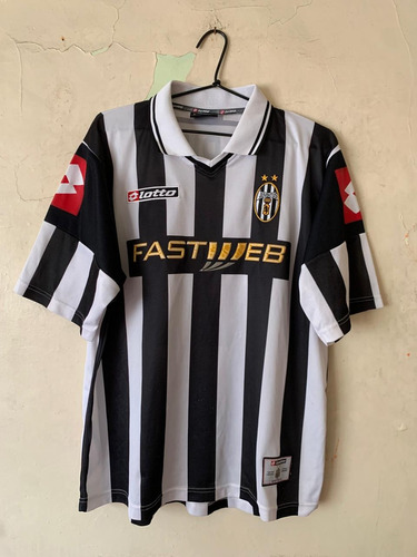 Jersey Playera Futbol Lotto Juventus Local 01/02 Del Piero