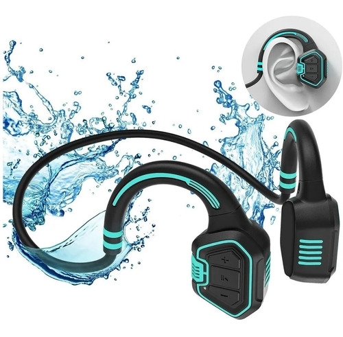 Audífonos De Conducción Ósea Ip68 Impermeables Para Nadar