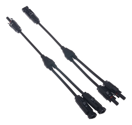 Par Conectores Y Branch 1 A 2 Paralelos Cable Adaptador