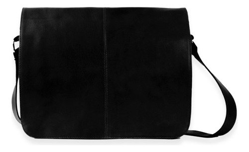  Morral De Cuero Vacuno Porta Notebook Maletin Con Tapa 