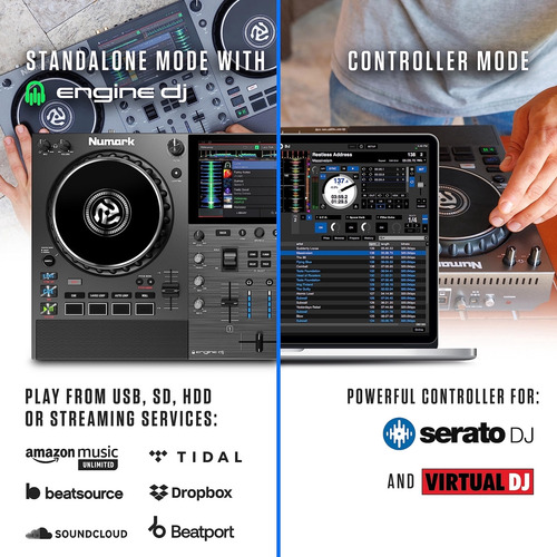 Controlador Dj Independiente, Batería, Altavoces, Wifi, Pant