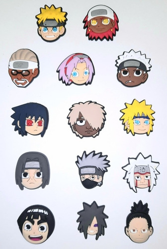 Imanes Para Refrigerador Naruto, 14 Unidades