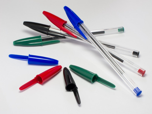 Imagen 2 de 2 de Lápiz Pasta Bic Cristal Dura + Surtido 10 Unidades