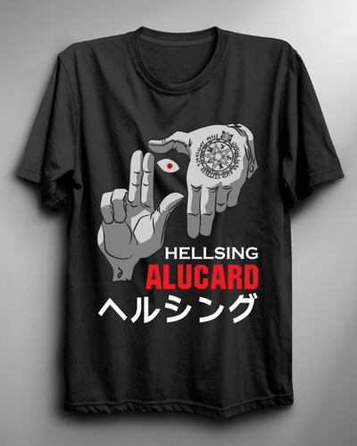 Polera De Mujer De Hellsing Alucard