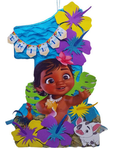 Piñata Moana Bebé De 50cm