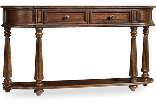 Hooker Furniture Leesburg Demilune Hall Mesa Consola En Caob